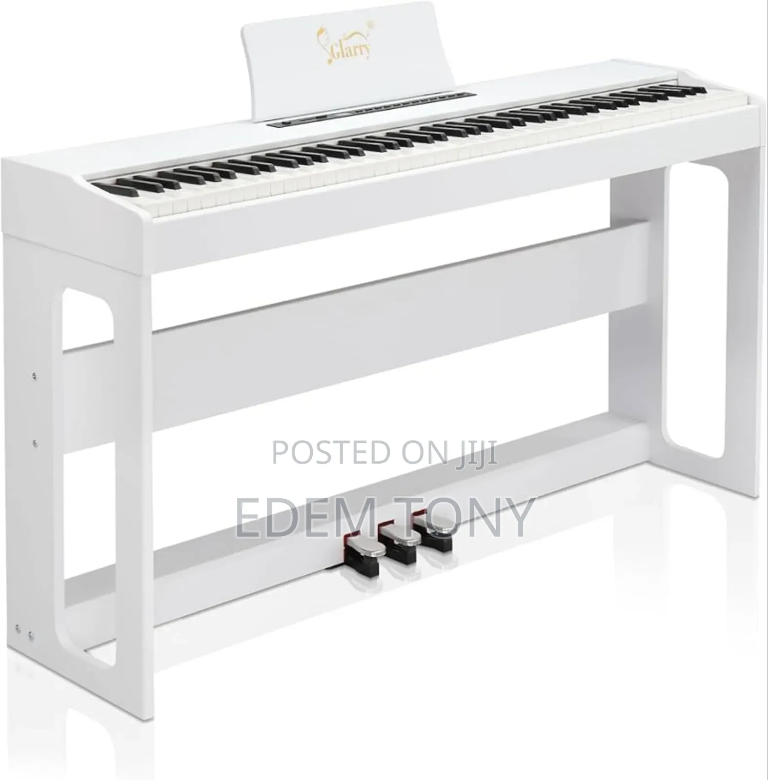 Glarry Professional 88 Keys Fully Weighted Digital Keyboard Piano Set