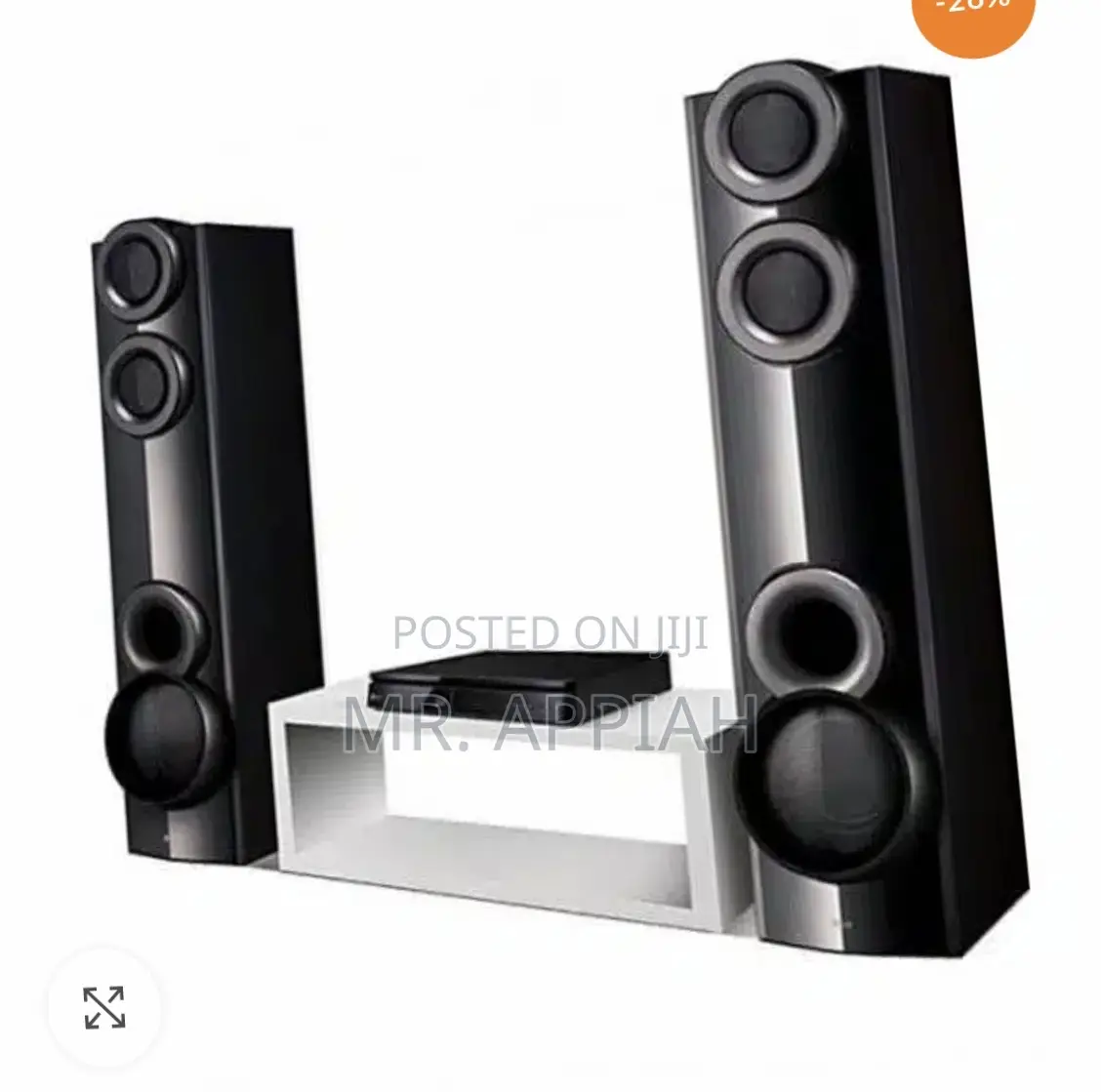 Sleek LG LHD667T DVD Home Theater System(600watts) 