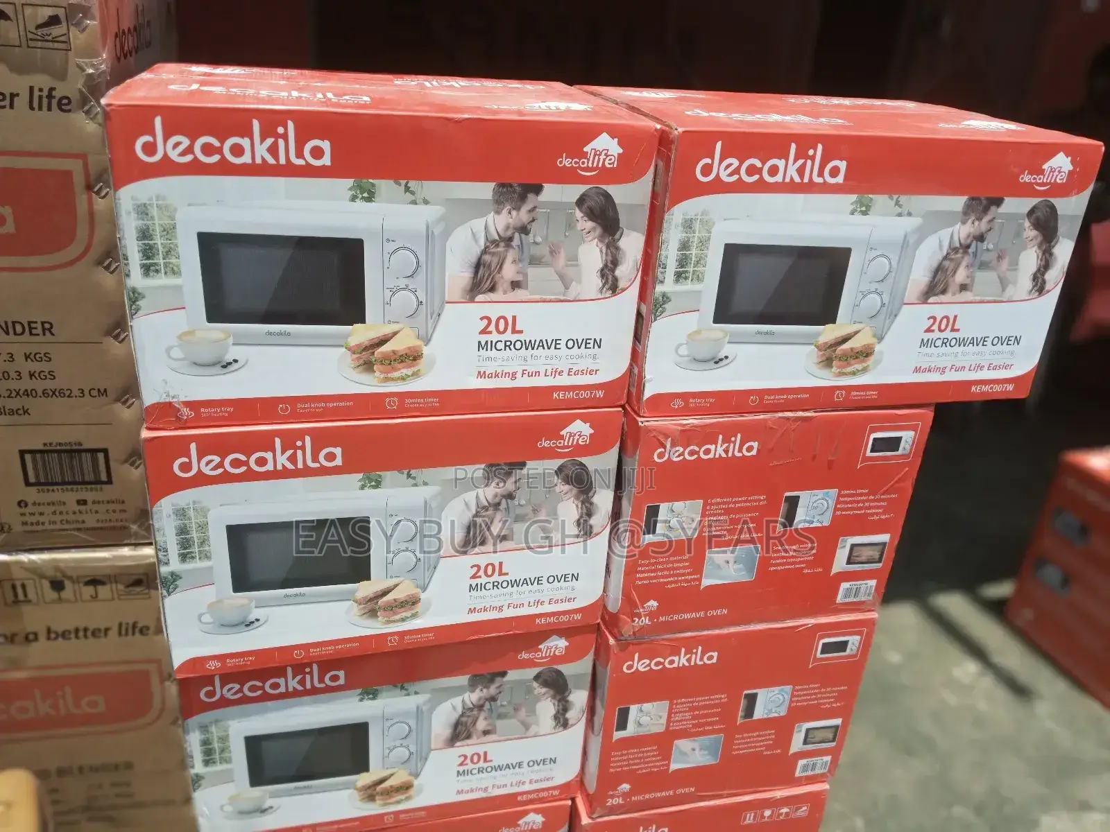 Brand New Microwave Oven Decakila 20L Time Saving for Easy.