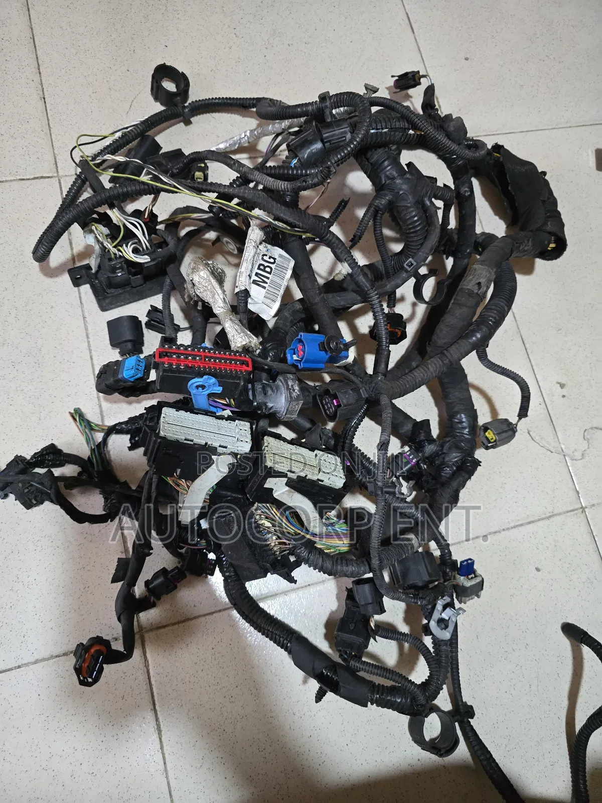 2013 - 2016 Ford Fusion 2.0lt Engine Wire Harness