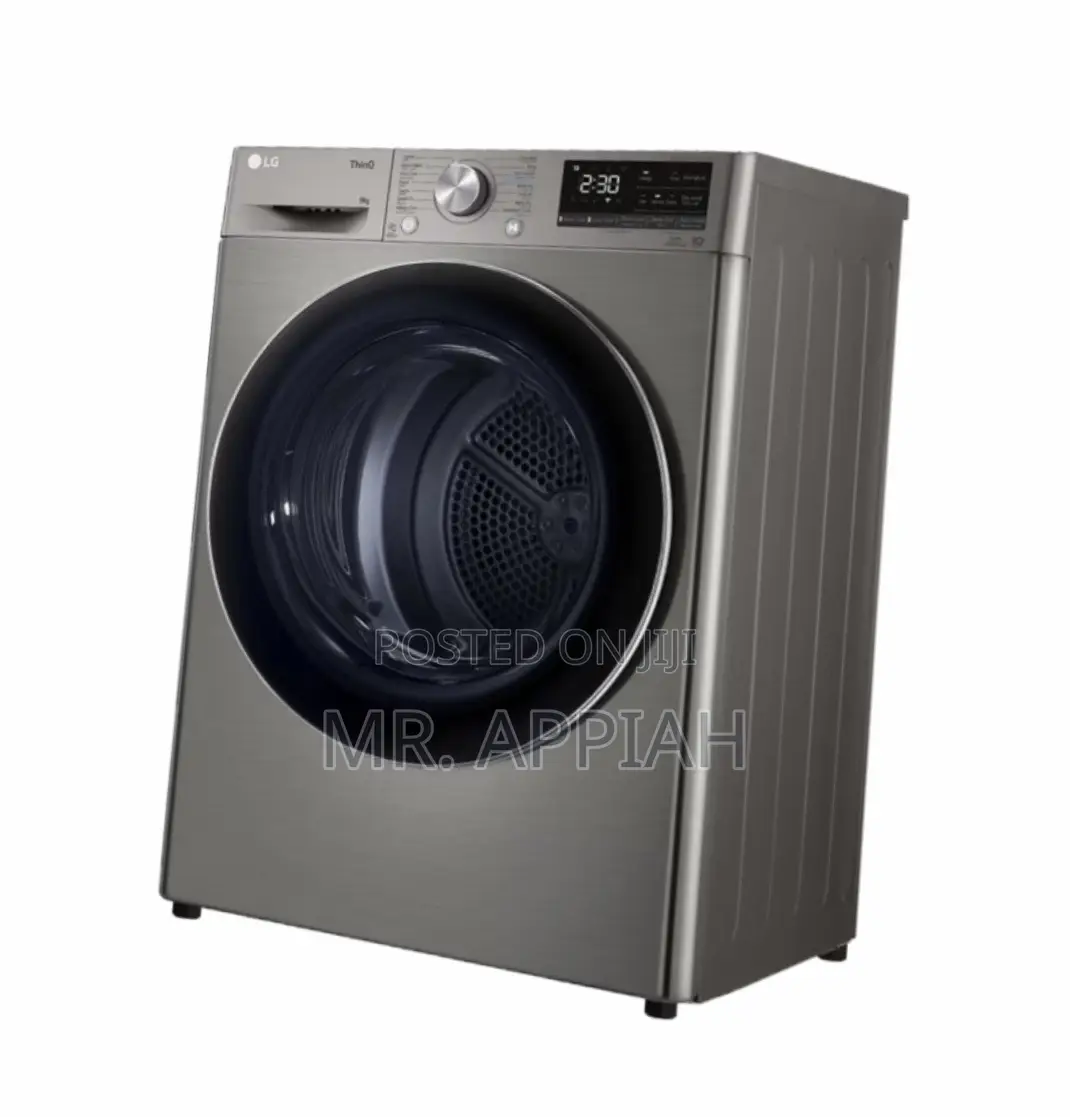 Sleek LG RH90V9PV8N 9kg Dual Inverter Washing Machine,Gray.