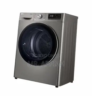 Sleek LG RH90V9PV8N 9kg Dual Inverter Washing Machine,Gray.