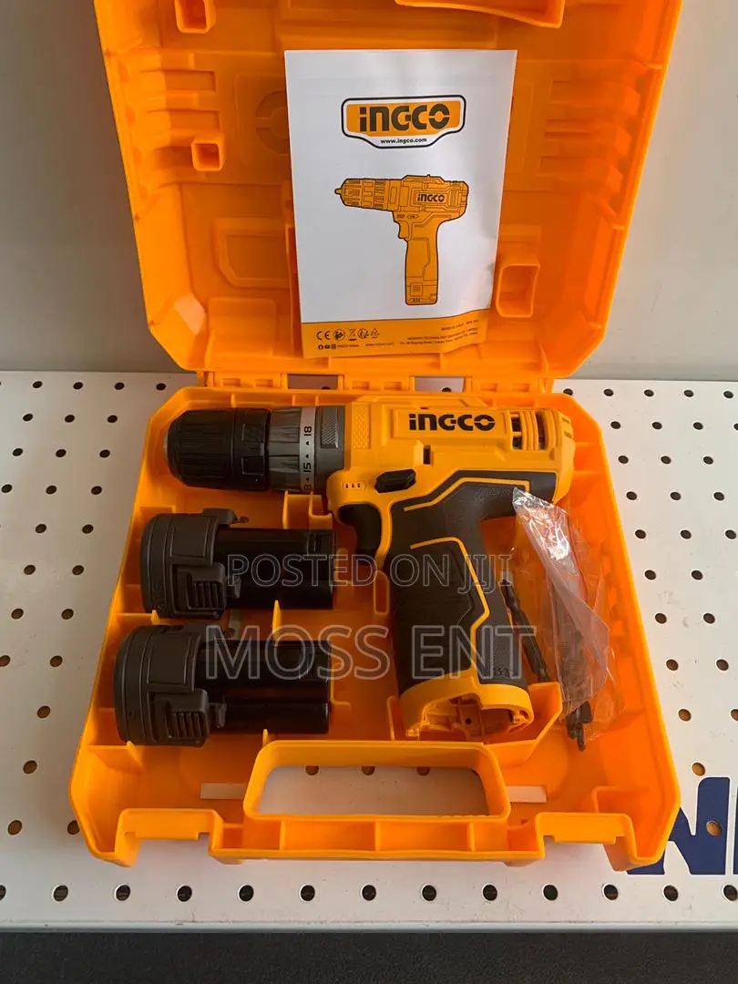 Ingco Impact Drill 12v USB-C + 2 Battery - Cidli12202