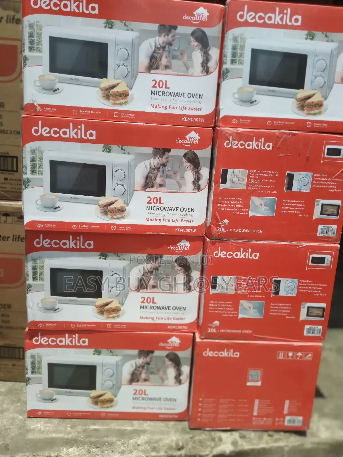 Available Microwave Microwave Oven Decakila Affordable Price