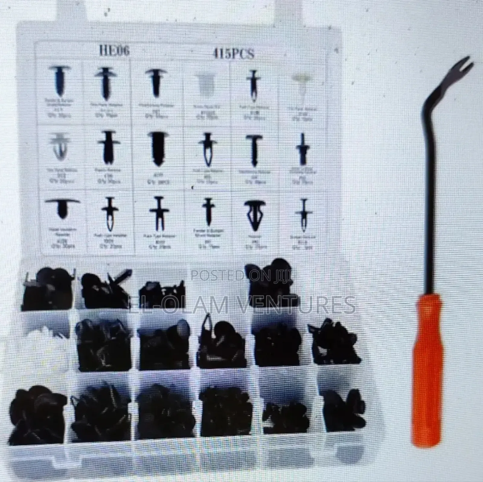 Car Body Push Pins