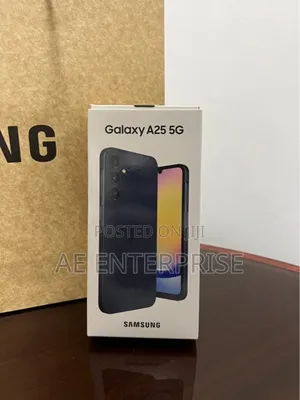New Samsung Galaxy A25 128 GB Black