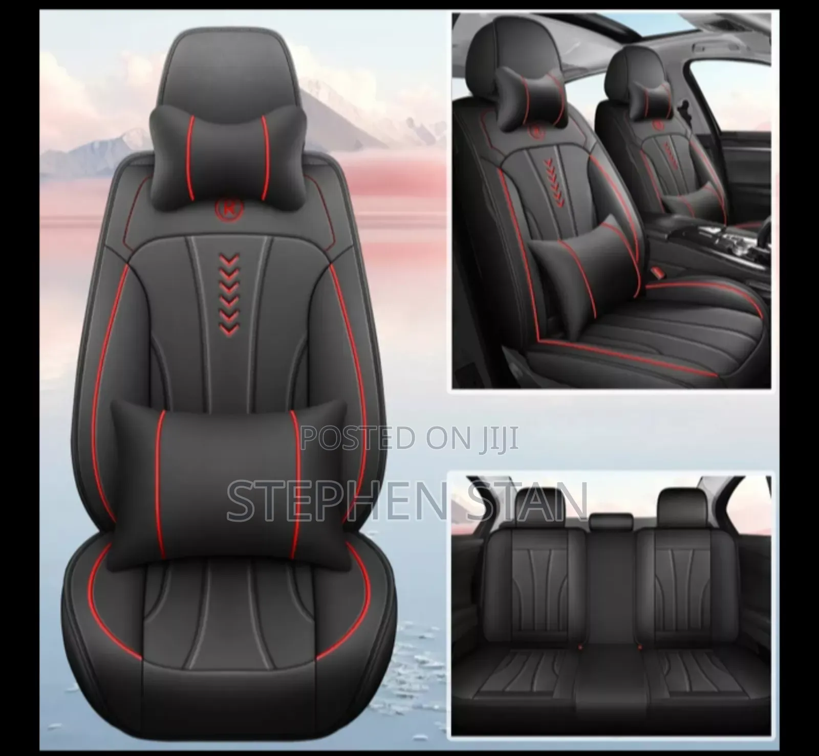 Foreign Car Seat Covers With Steer Covers and Pillows