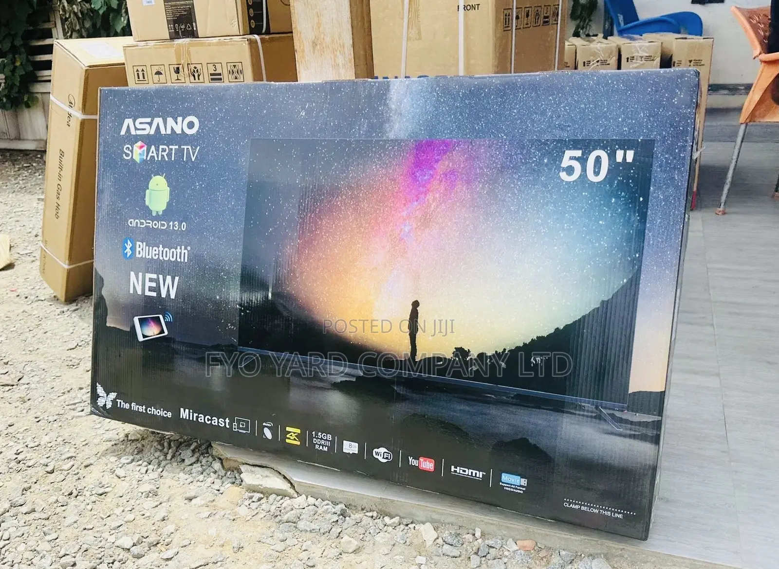 Original>Asano ^Smart Satellite Android 50 Inch Digital TV