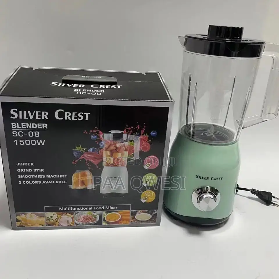 2 in 1 Smoothies Silver Crest Machine Blender
