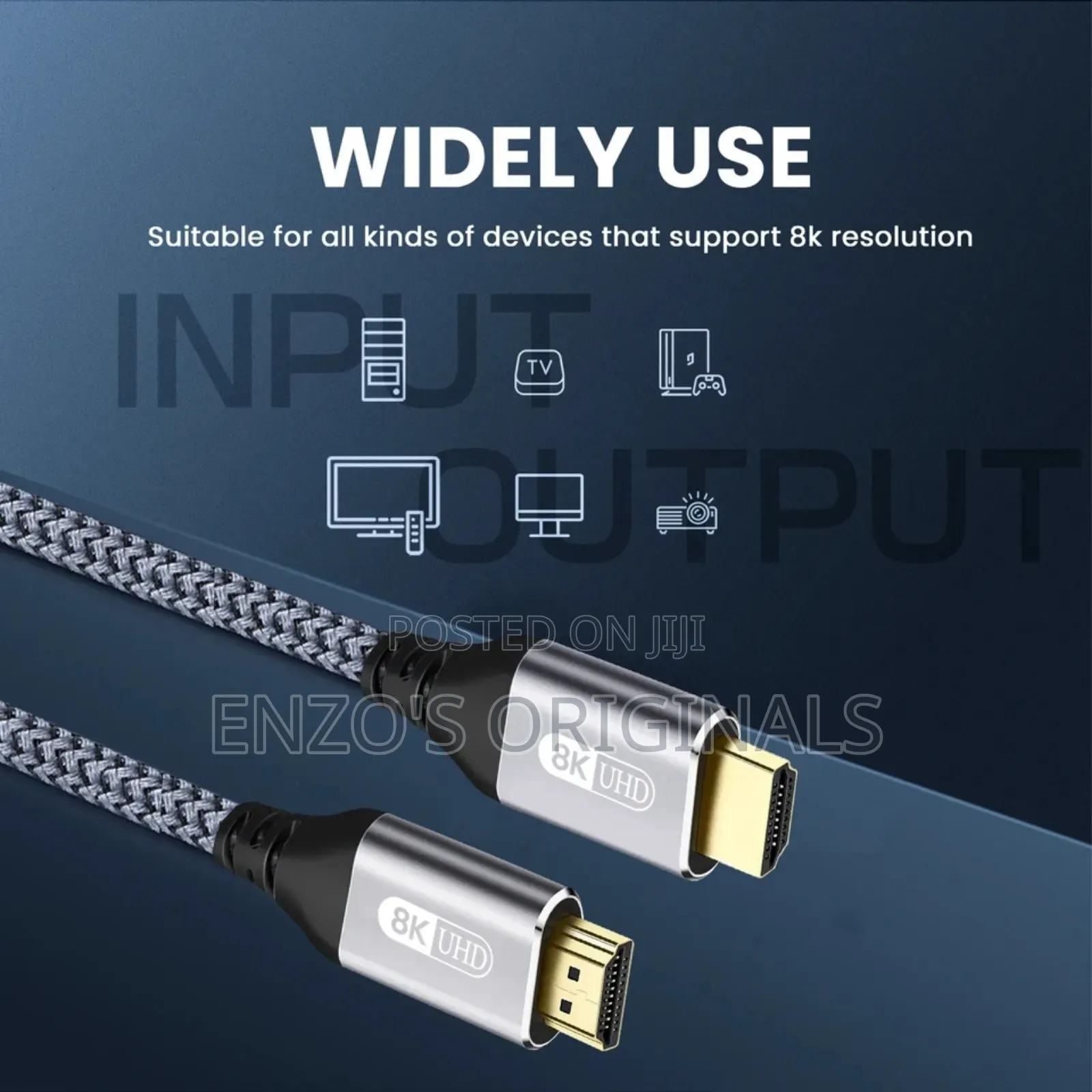 HDMI 2.1 8kay at 60hz 4kay at 120hz 3M or 10ft Length