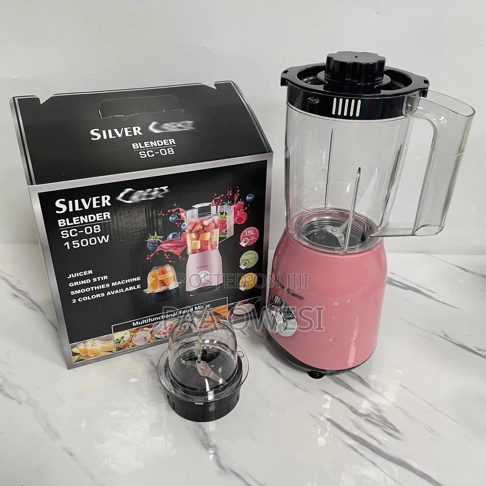 2 in 1 Silver Crest Food Processor Blender