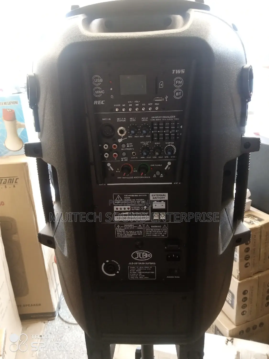 JLD '15' Rechargeable Speaker