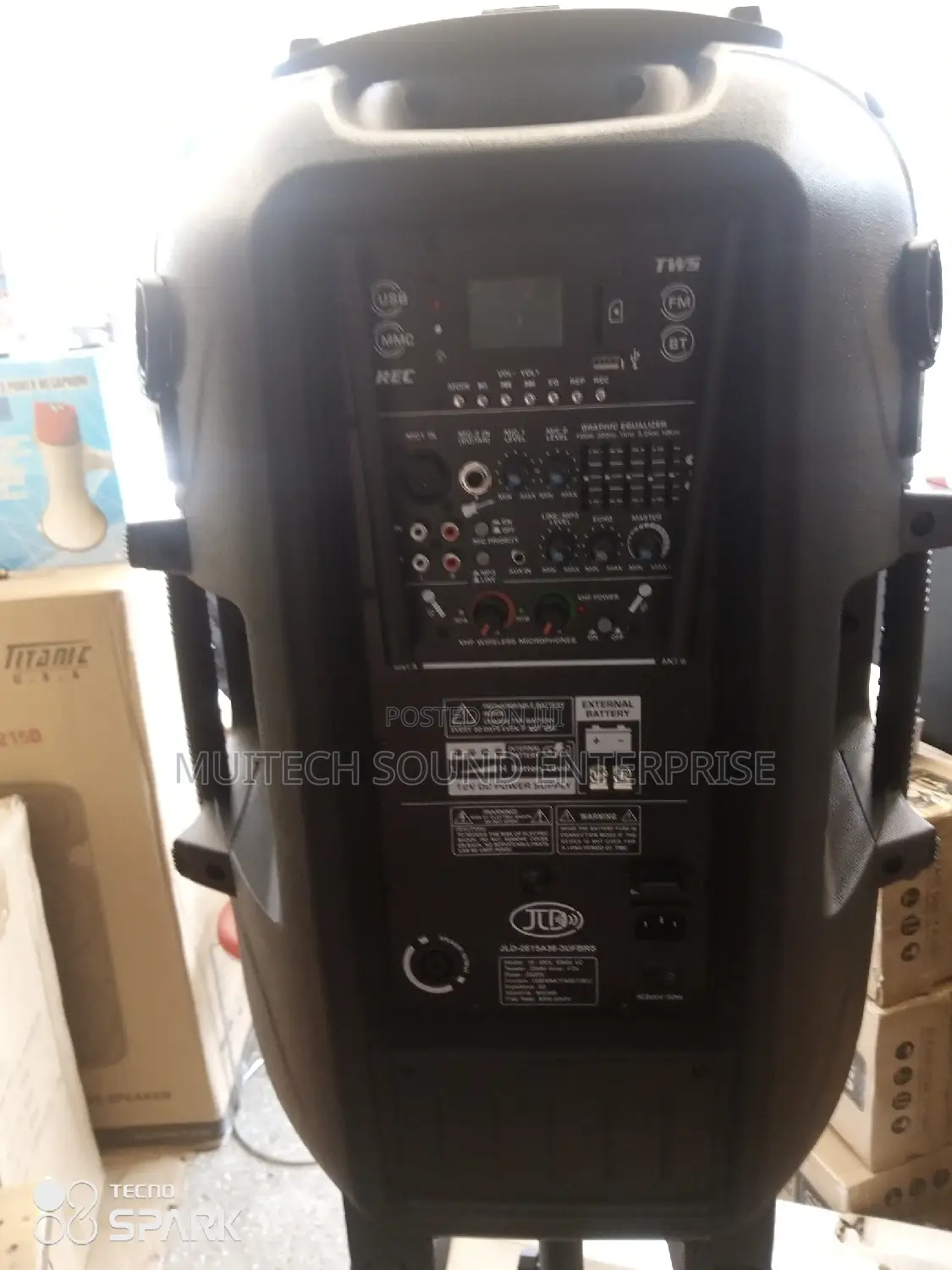 JLD '15' Rechargeable Speaker