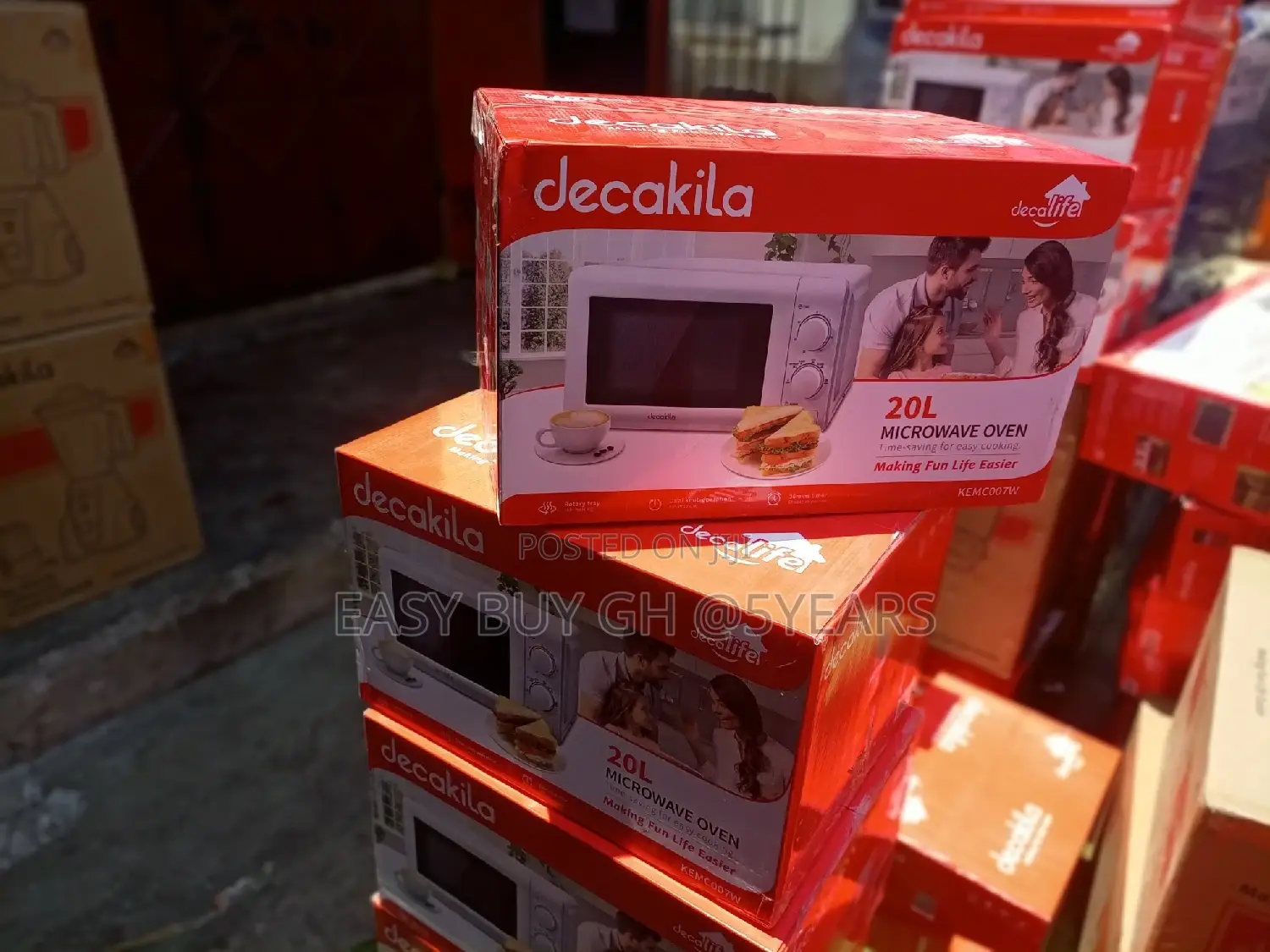 Microwave Oven Microwave 20L Decakila Kitchen Appliances