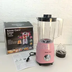 2 in 1 Food Grinding Silver Crest Blender