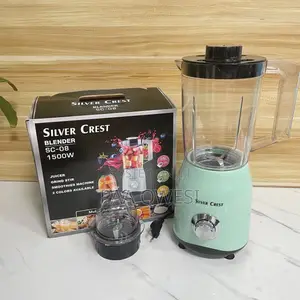 High Speed 2 in 1 Electric Silver Crest Blender