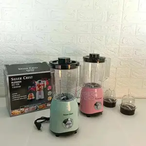 2 in 1 Kitchen Use Silver Crest Blender