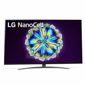 Sleek LG 65nano86 65 Inch Smart Nanocell Television.
