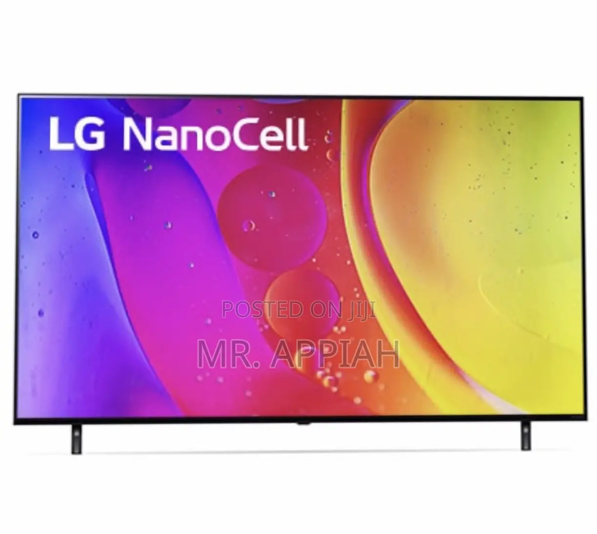 Sleek LG 55nano80 55” Nanocell Smart Television(Black)