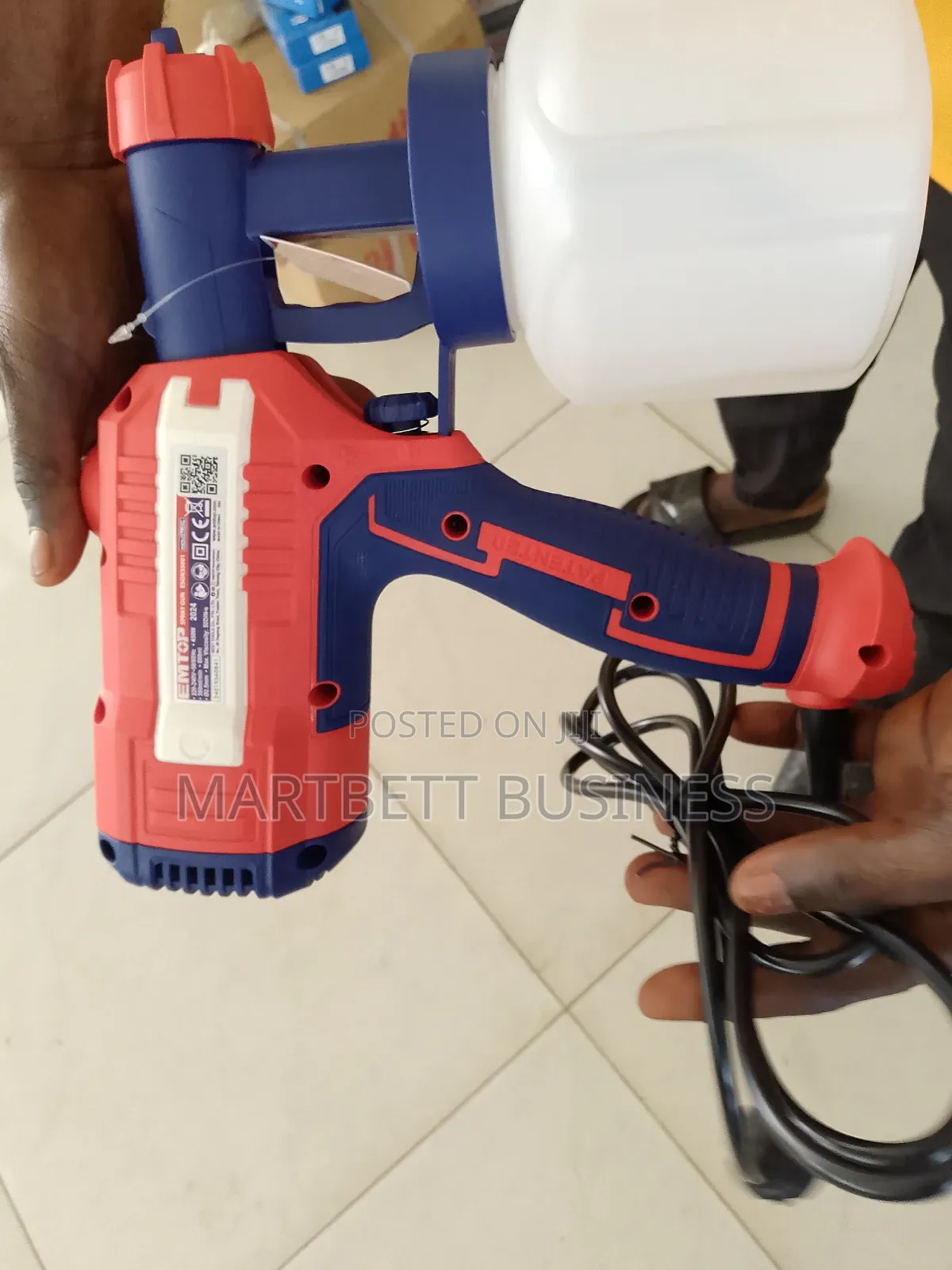 Electric Hand Spraying Machine Makute
