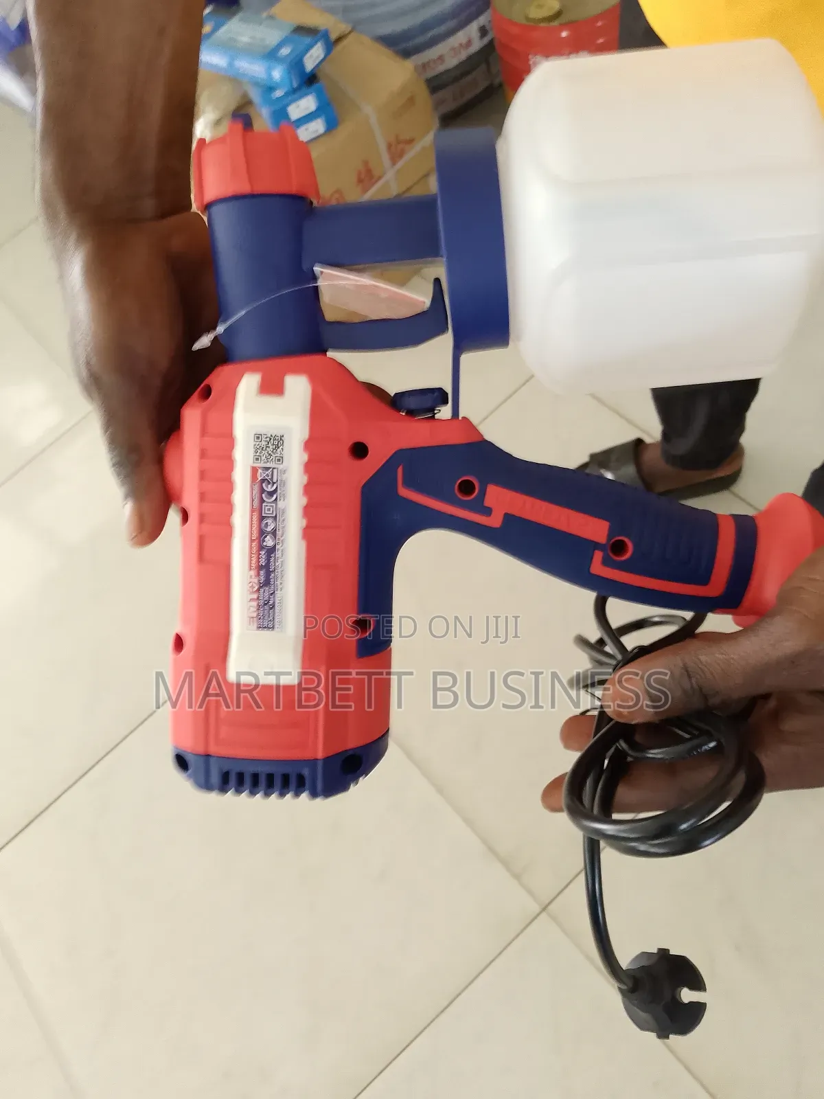 Electric Hand Spraying Machine Makute