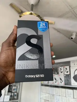 New Samsung Galaxy S21 5G 128 GB Black