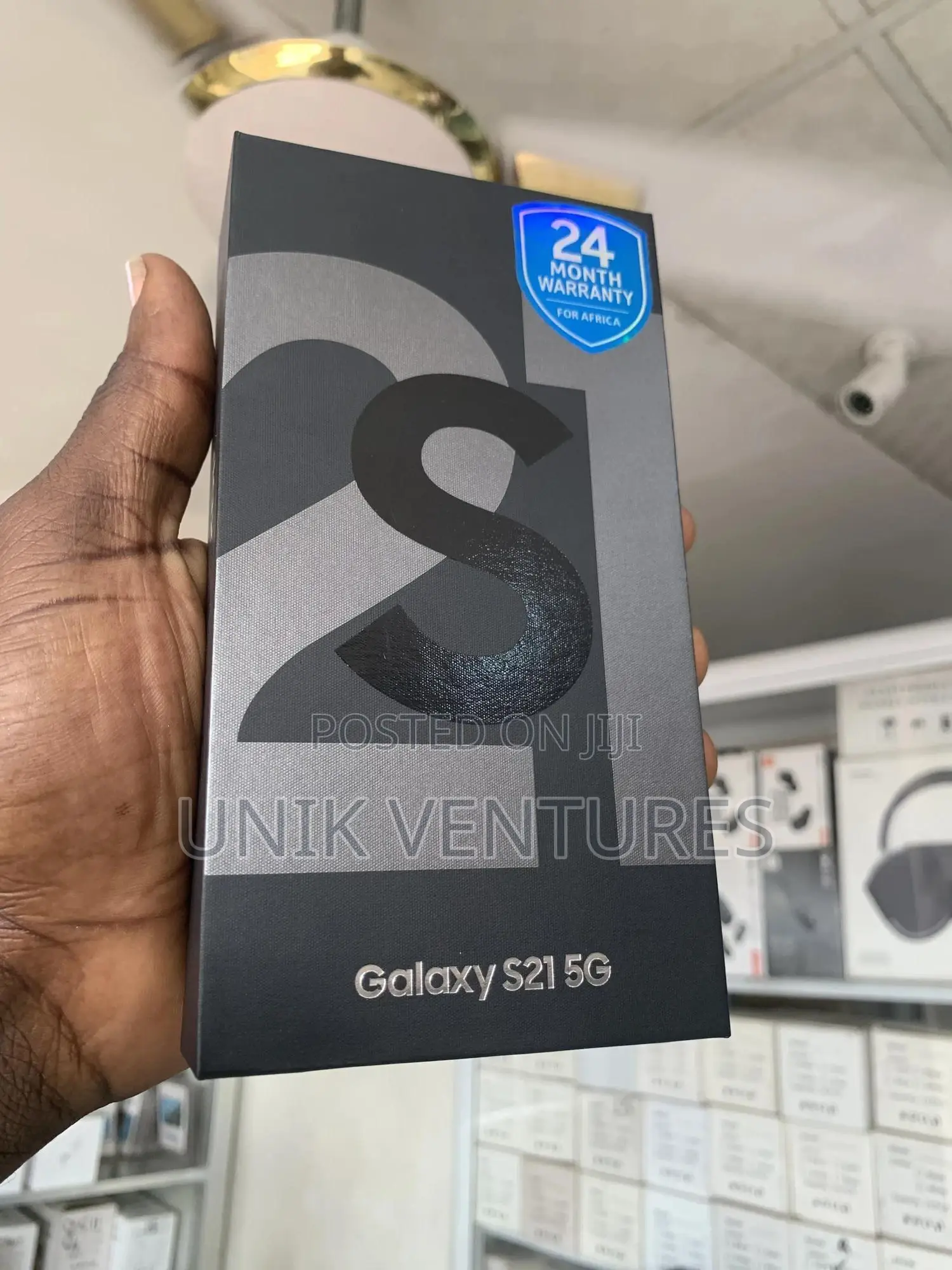 New Samsung Galaxy S21 5G 128 GB Black