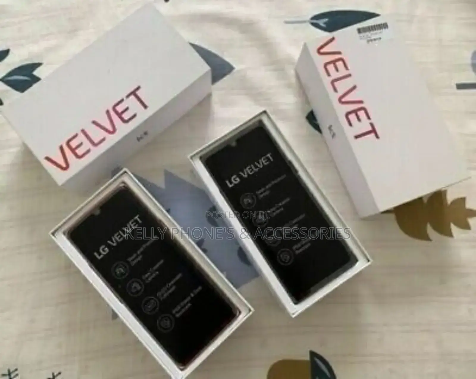 New LG Velvet 5G UW 128 GB Black