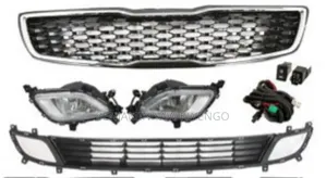 Kia Cereto 2017 Bumper Grille and Foglamp Set