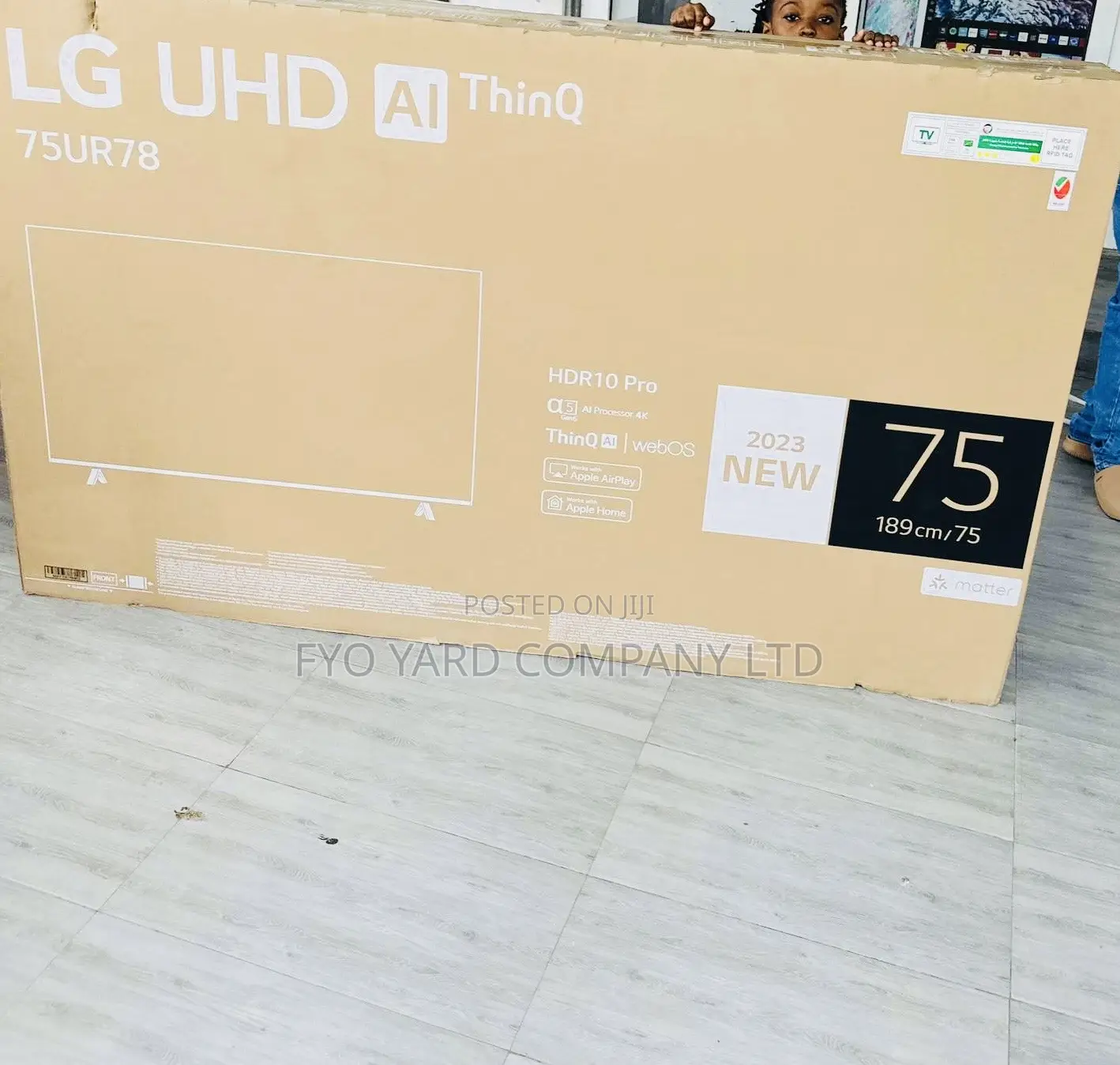 Dynamic Quality LG 75 UHD Smart Webos Satellite Led Tv