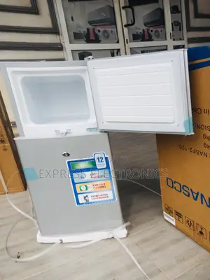 Brabd New Bass-120fl Double Door Fridge Nasco