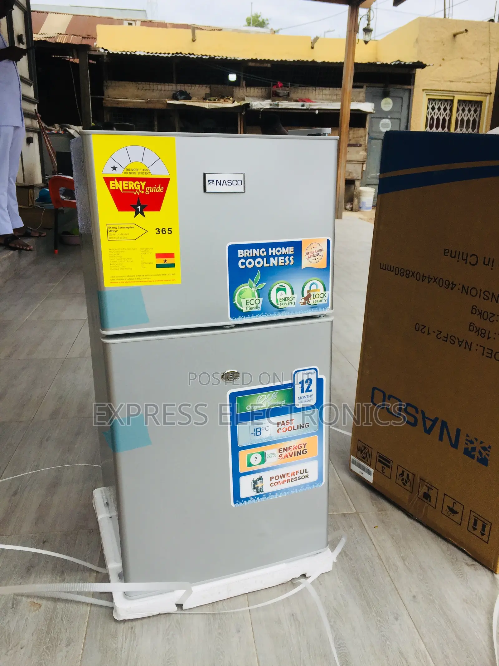New Sleek Table Top Fridge Nasco Nasd-120