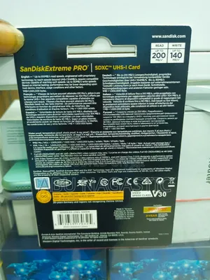 Sandisk Extreme Pro Camera SD Card 256GB