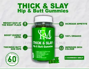 Fm Cosmetics Thick and Slay (Hip and Butt Gummies)