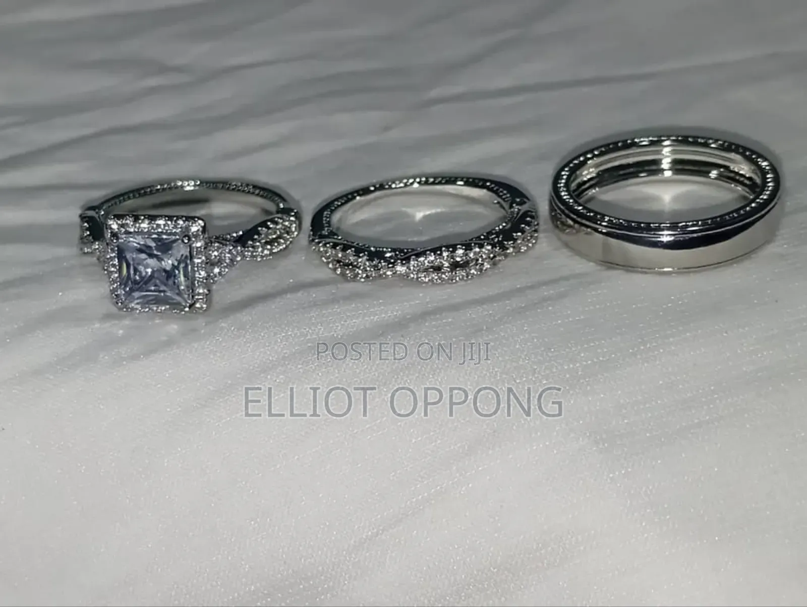 Quality Silver Rings (3 Set)