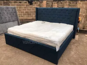 King Size Bed Frame and Mattress Available