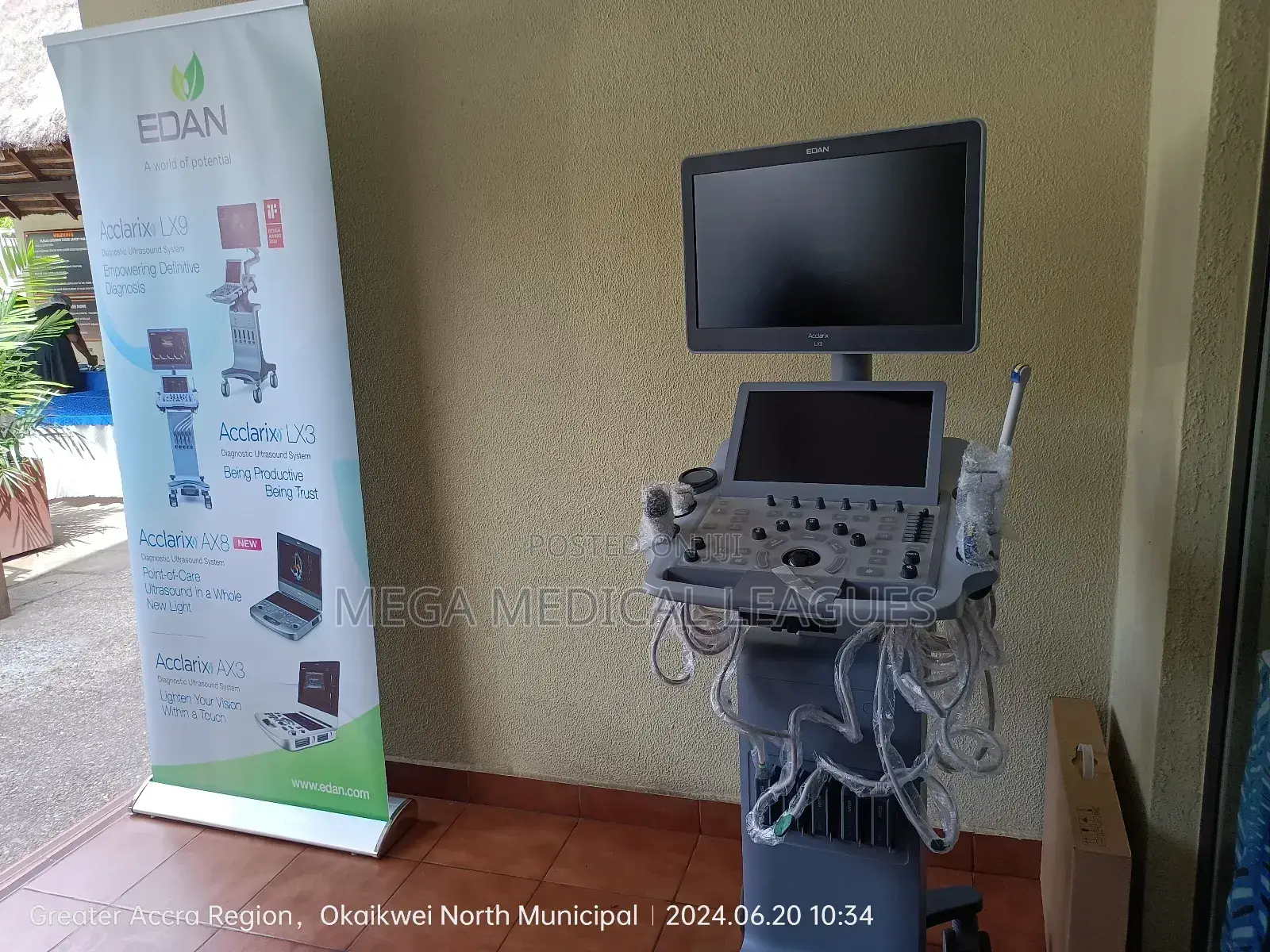 Edan Lx3 4D Ultrasound Machine