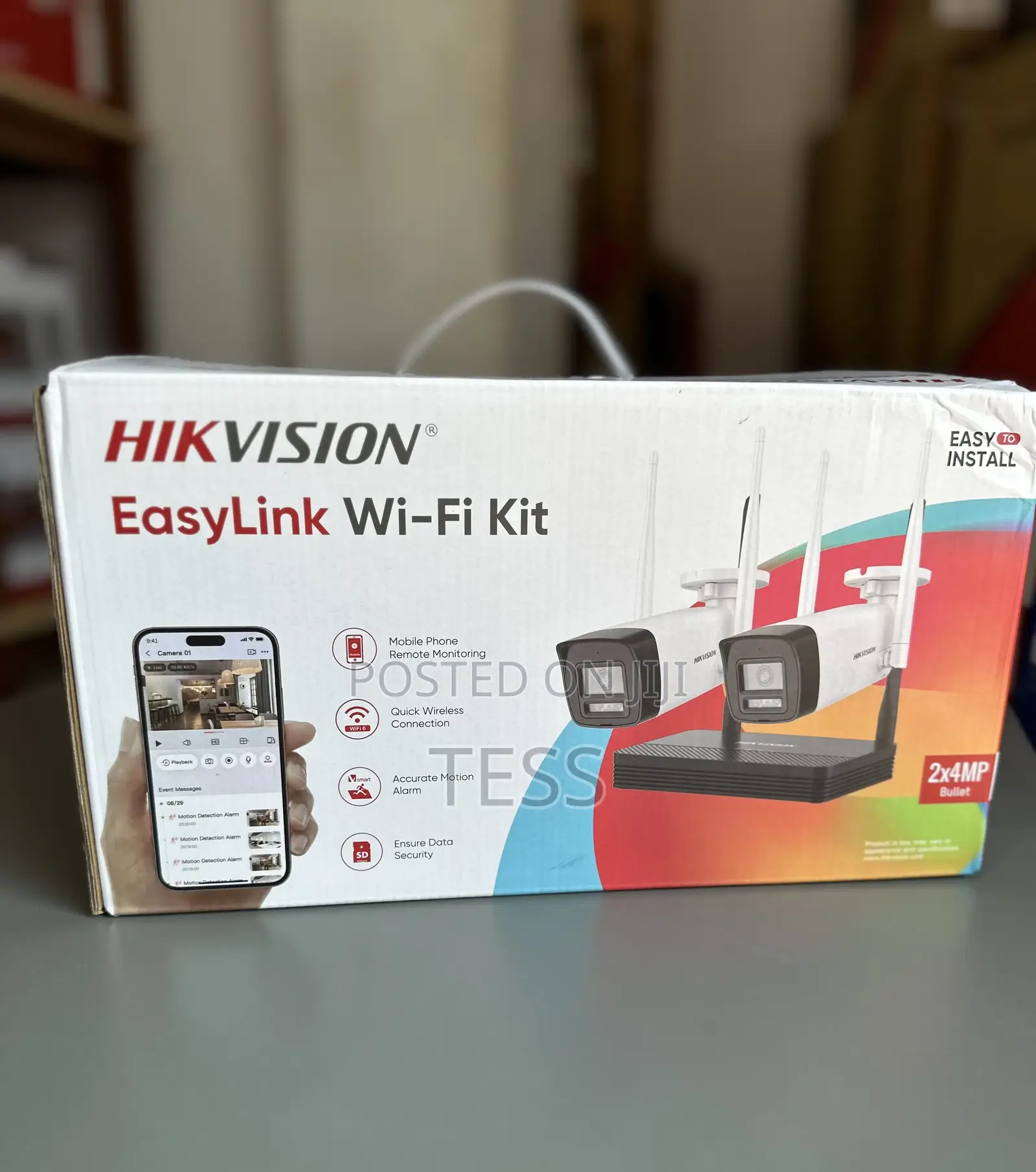 Hikvision Wifi Kit 2ch 4mp 2 Way Audio