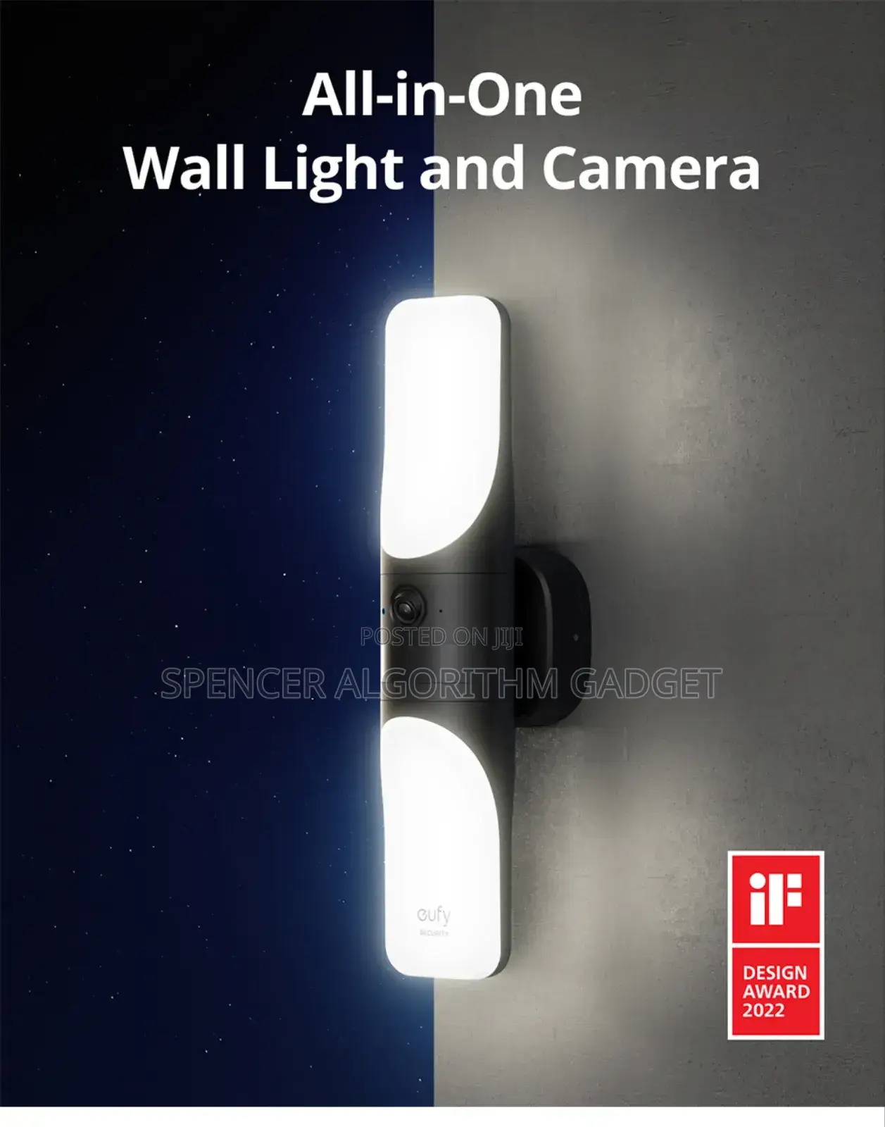 Eufy Wifi App Wall Light Camera S100