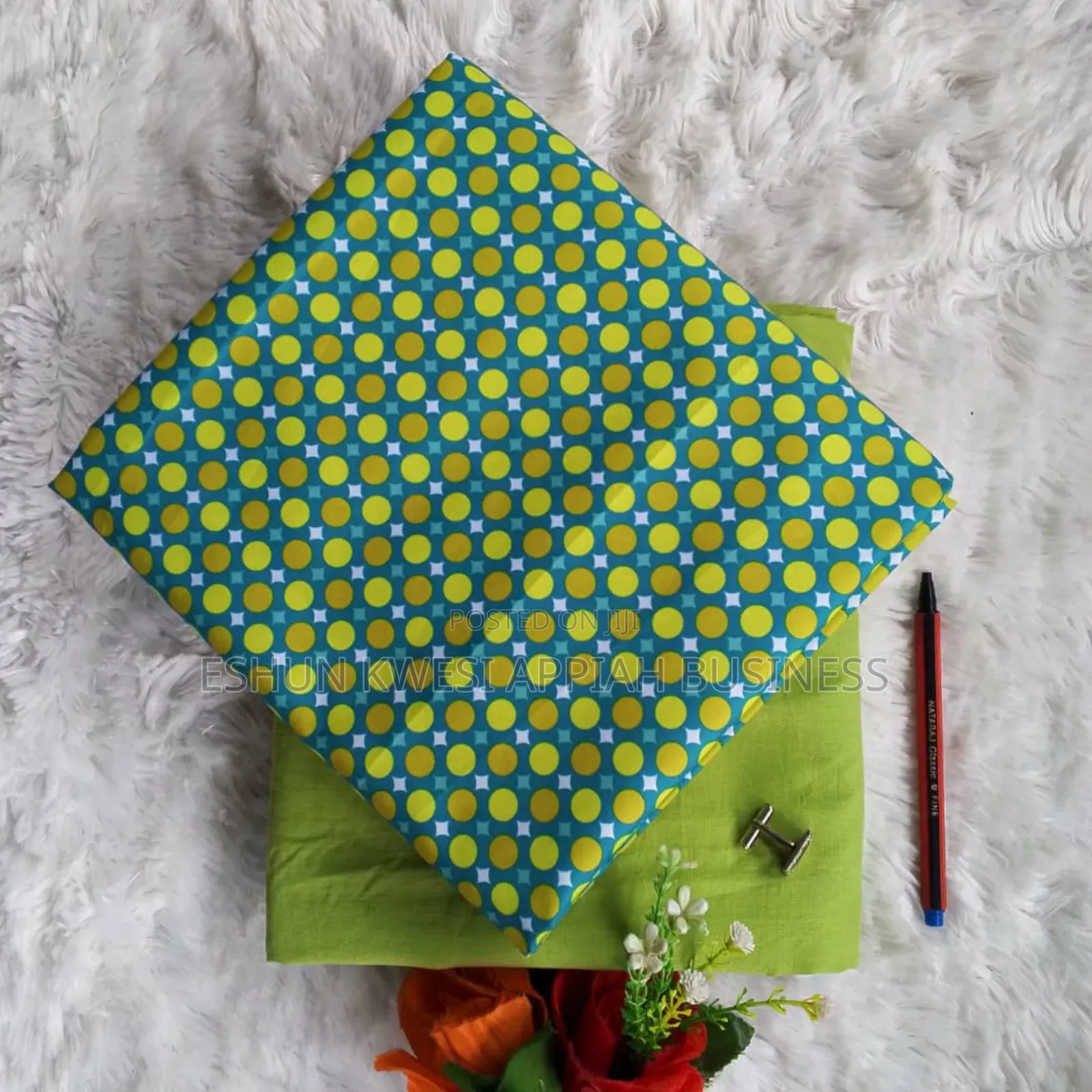 Wholesale of Plain and Pattern Cotton Fabric - 4 Yards