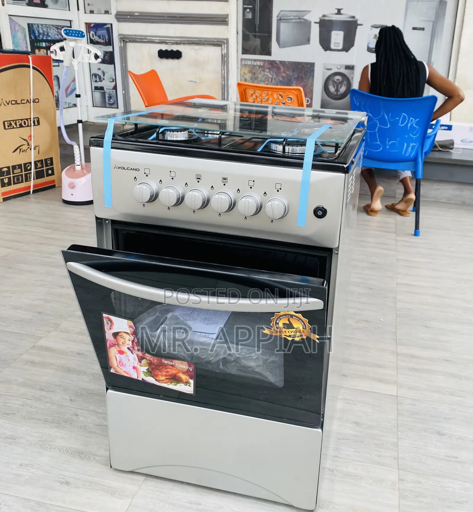 Shop Durable Volcano 50x50 Oven and Grill 4 Gas Cooker.