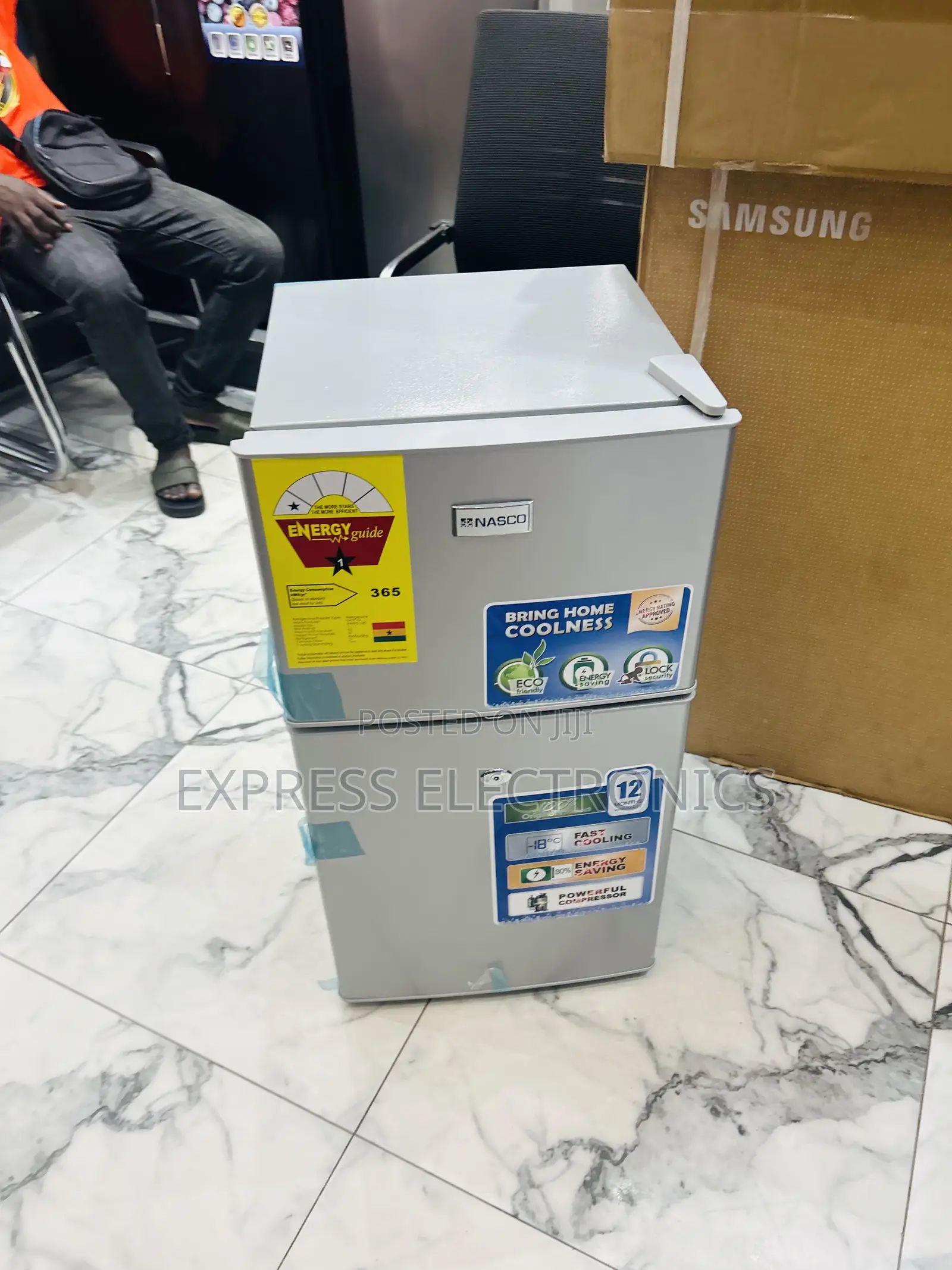 Nice Design Table Top Double Door Fridge Nasco