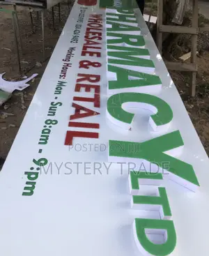 3d Signage Facial for Pharmacy