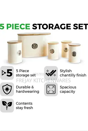 Tower 5piece Storage Set
