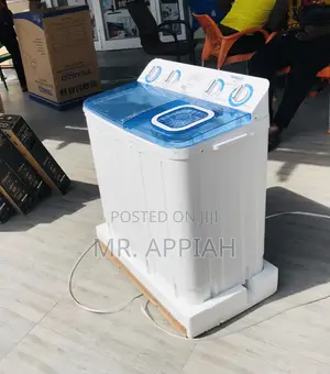 Semi-Automatic Nasco 7kg Top Load Washing Machine(White).
