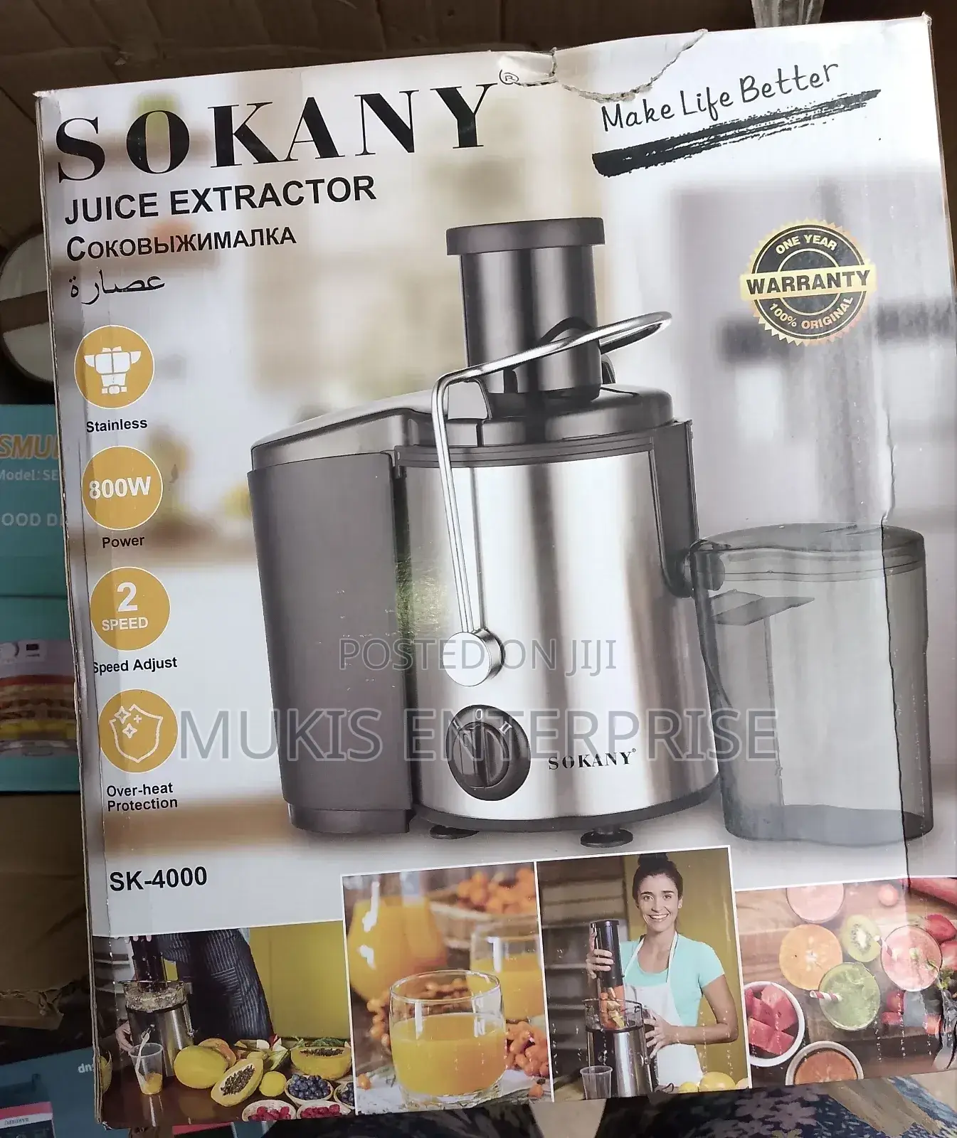 Sokany Juice Extractor