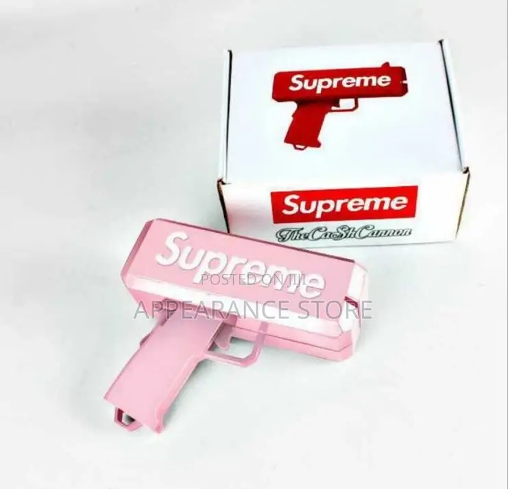 Supreme Money Gun Available as Seen