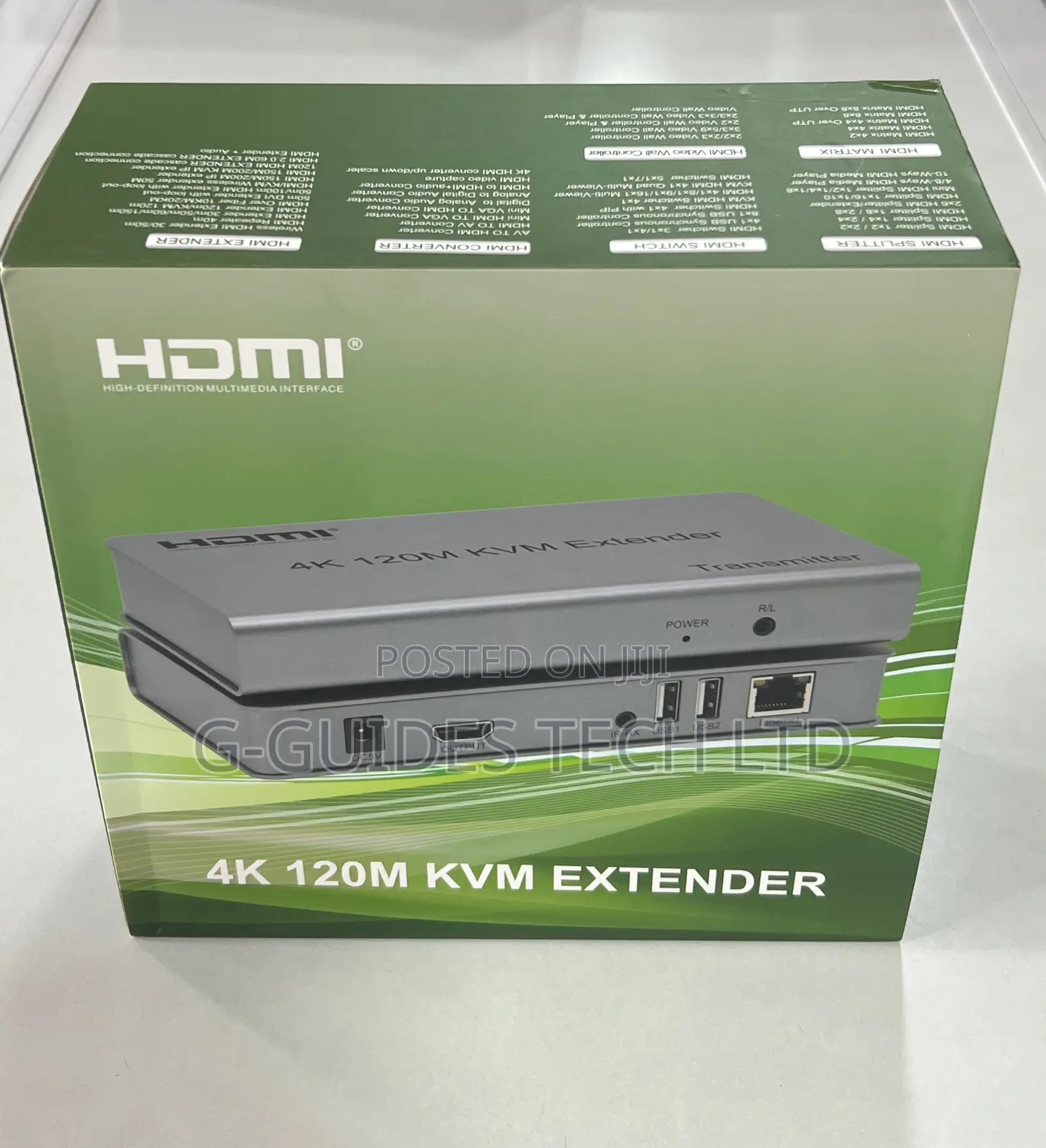 120m KVM Ip Hdmi Extender, 100m Hdmi Extender KVM With Ir Usb