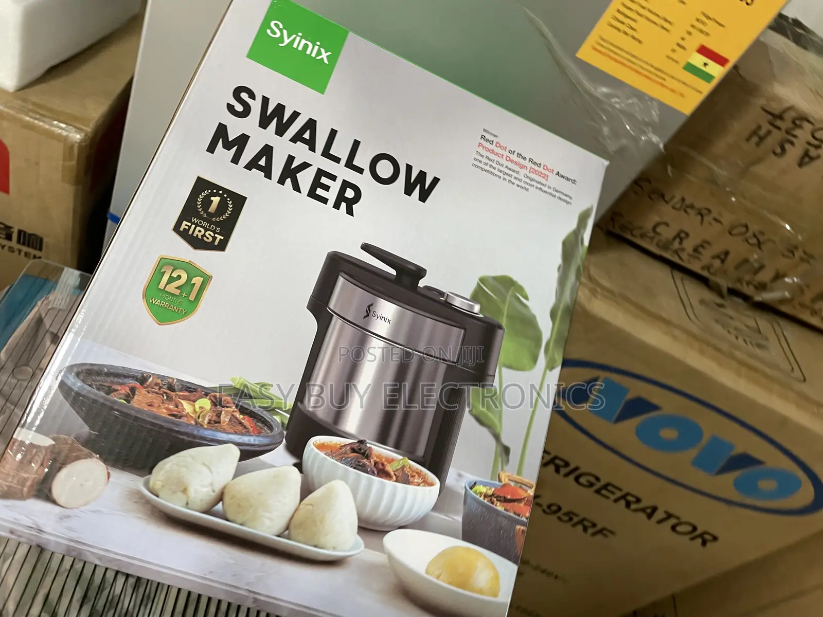 Eat Continent With Swallow Maker