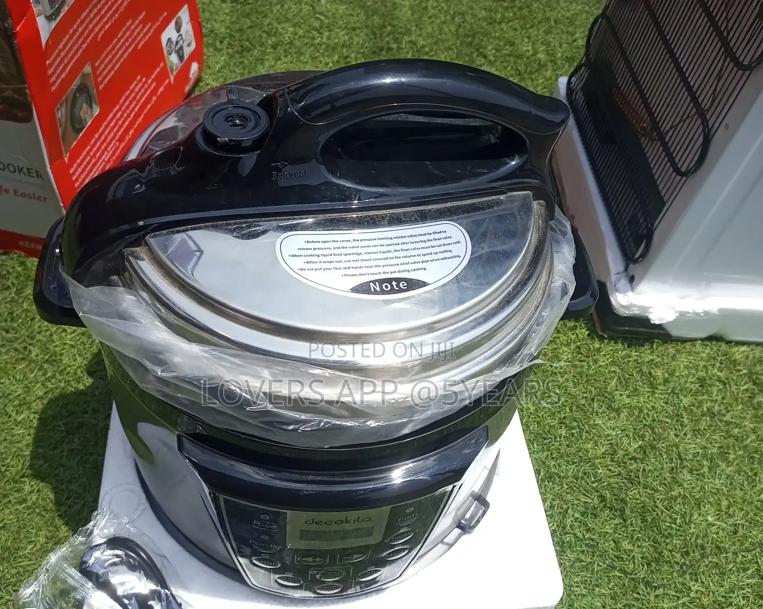Electric Pressure Cooker Quality Cooker Decakila 5L